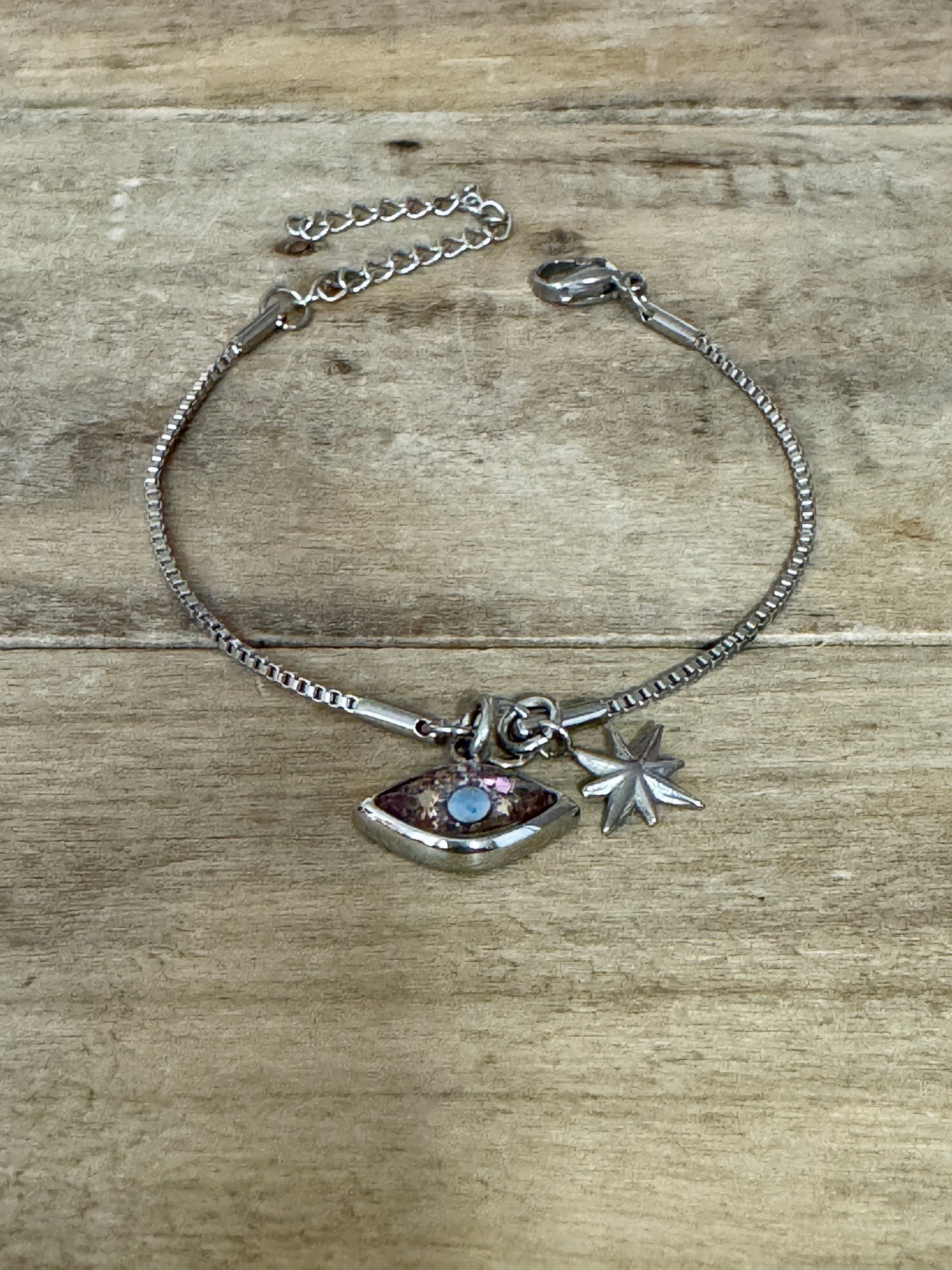 Bracelet argenté HANOÏ Chakra sacré reset