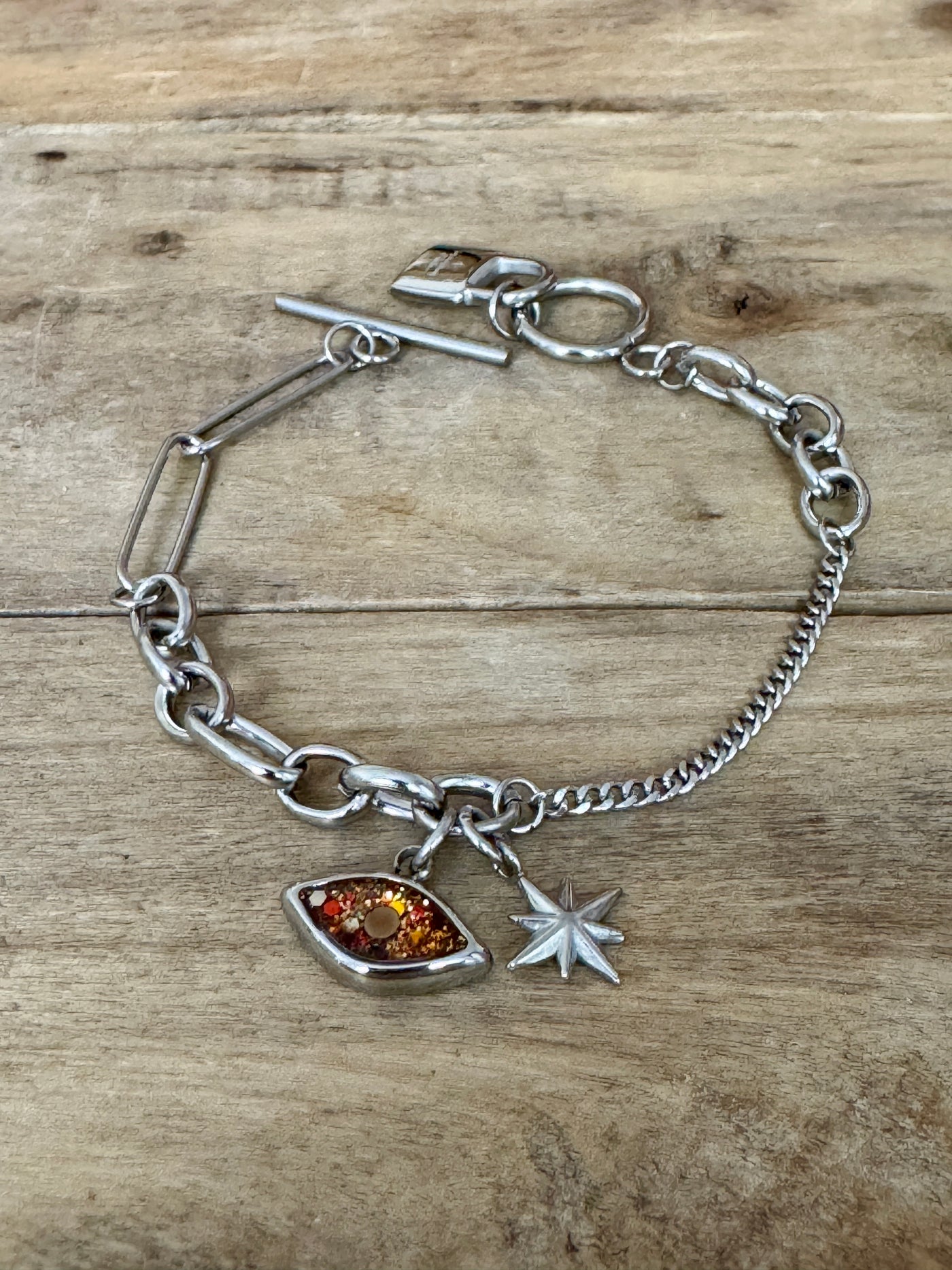 Bracelet argenté PUMPKIN FALL UNLOCK Vies antérieures