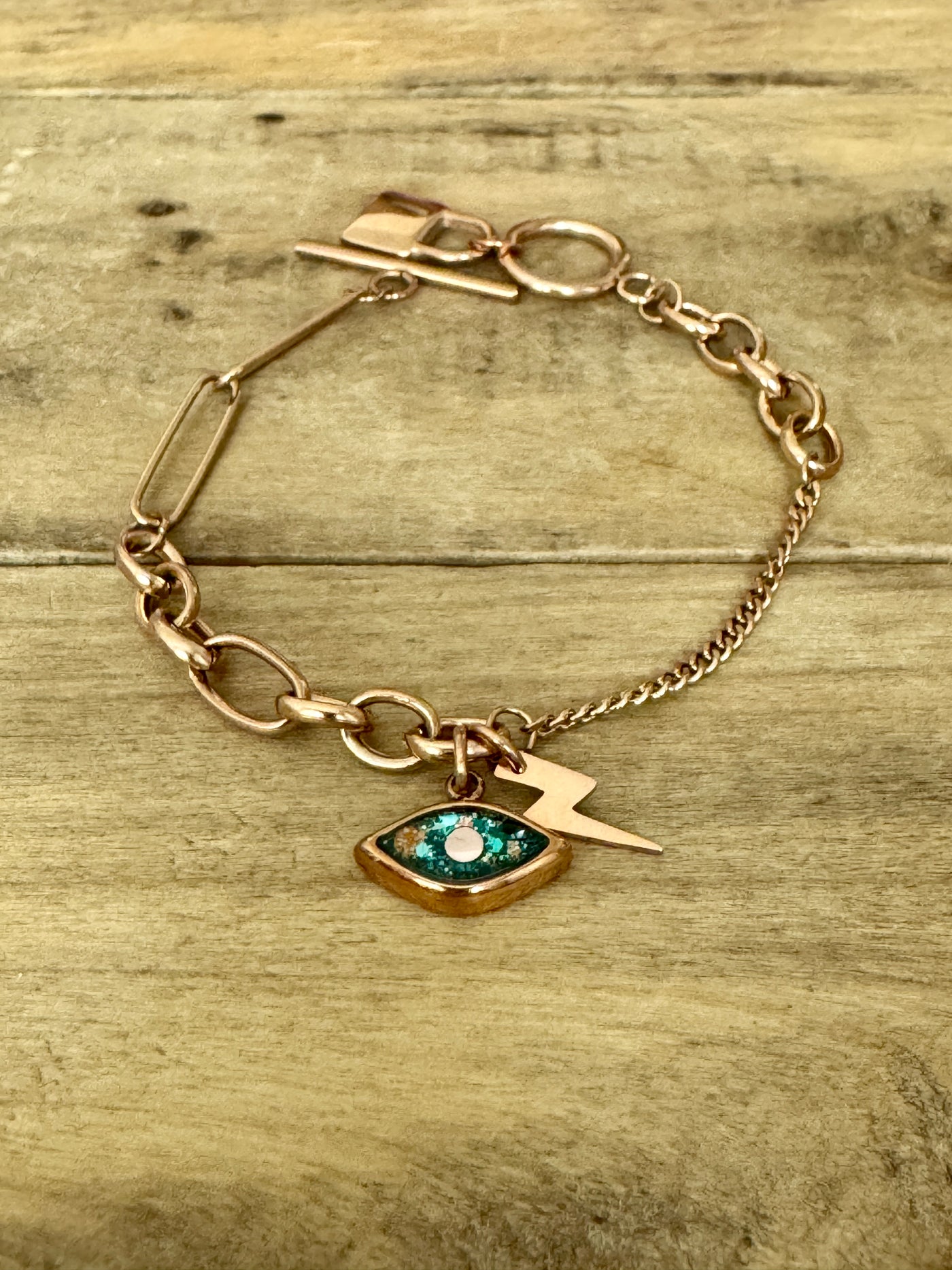 Bracelet or rose UNLOCK Angoisses et peurs