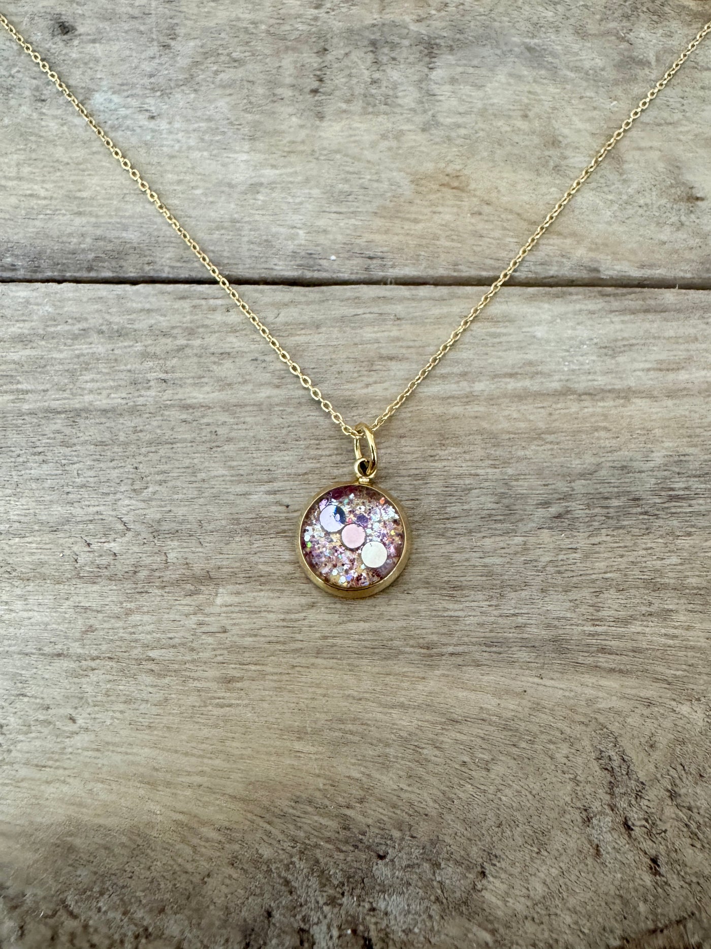 Collier simple doré ADO Chakra gorge