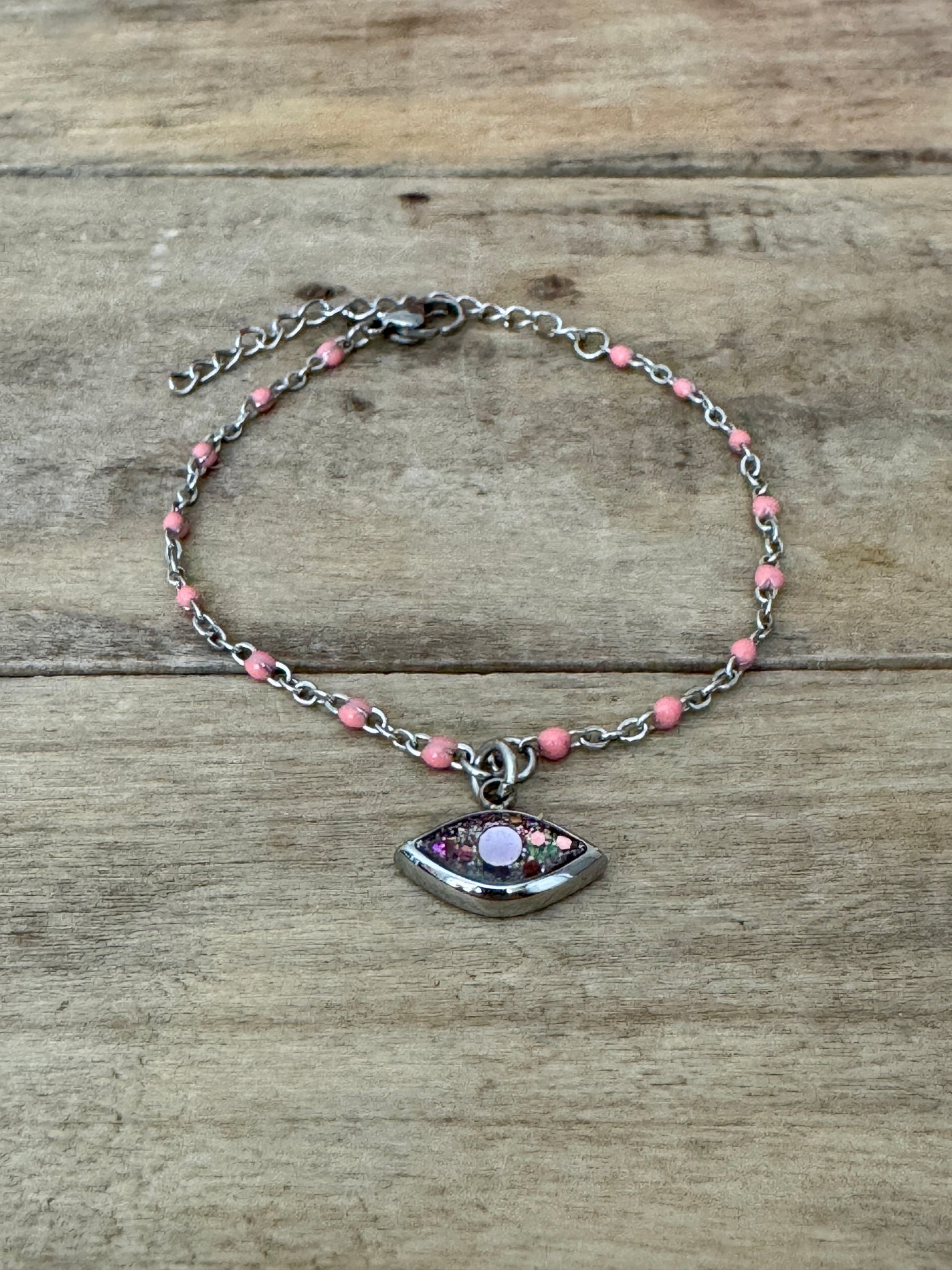 Bracelet SANTA-FÉ argenté ADO Chakra coeur