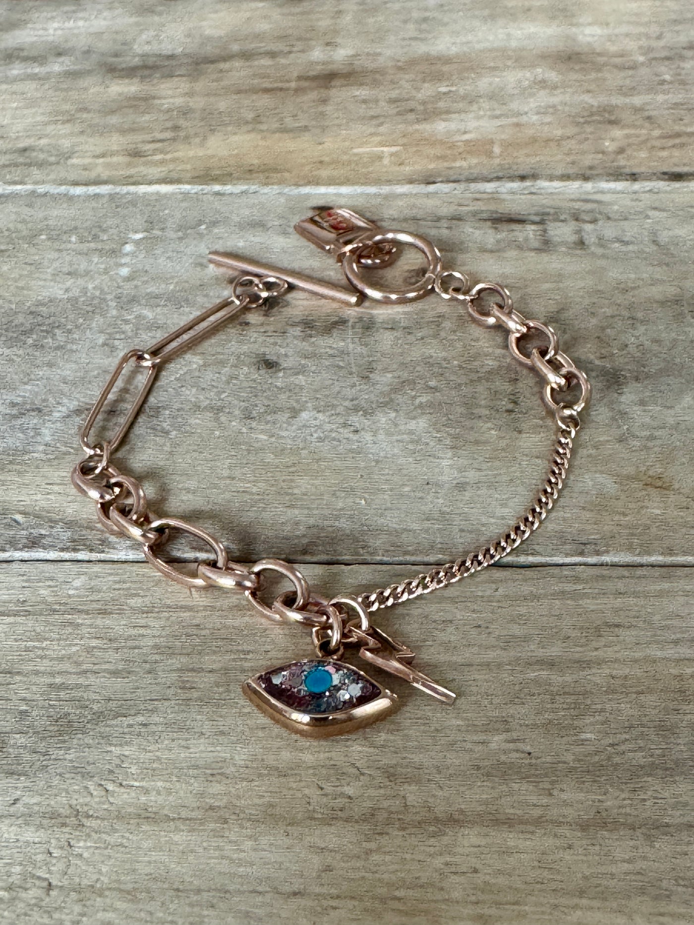Bracelet or rose UNLOCK Kilos émotionnels