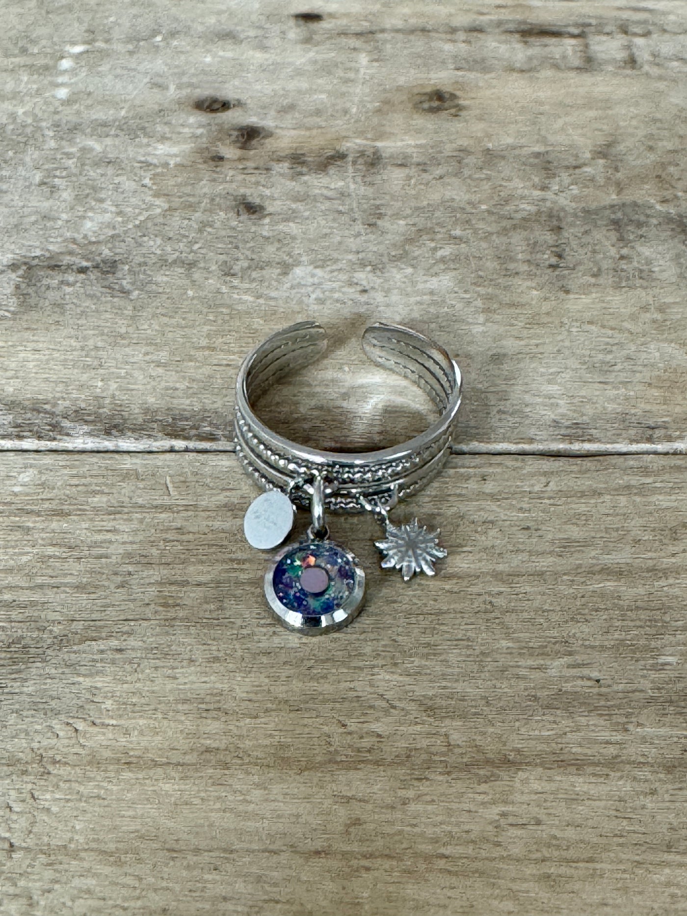 Bague argentée STELLA Kilos émotionnels