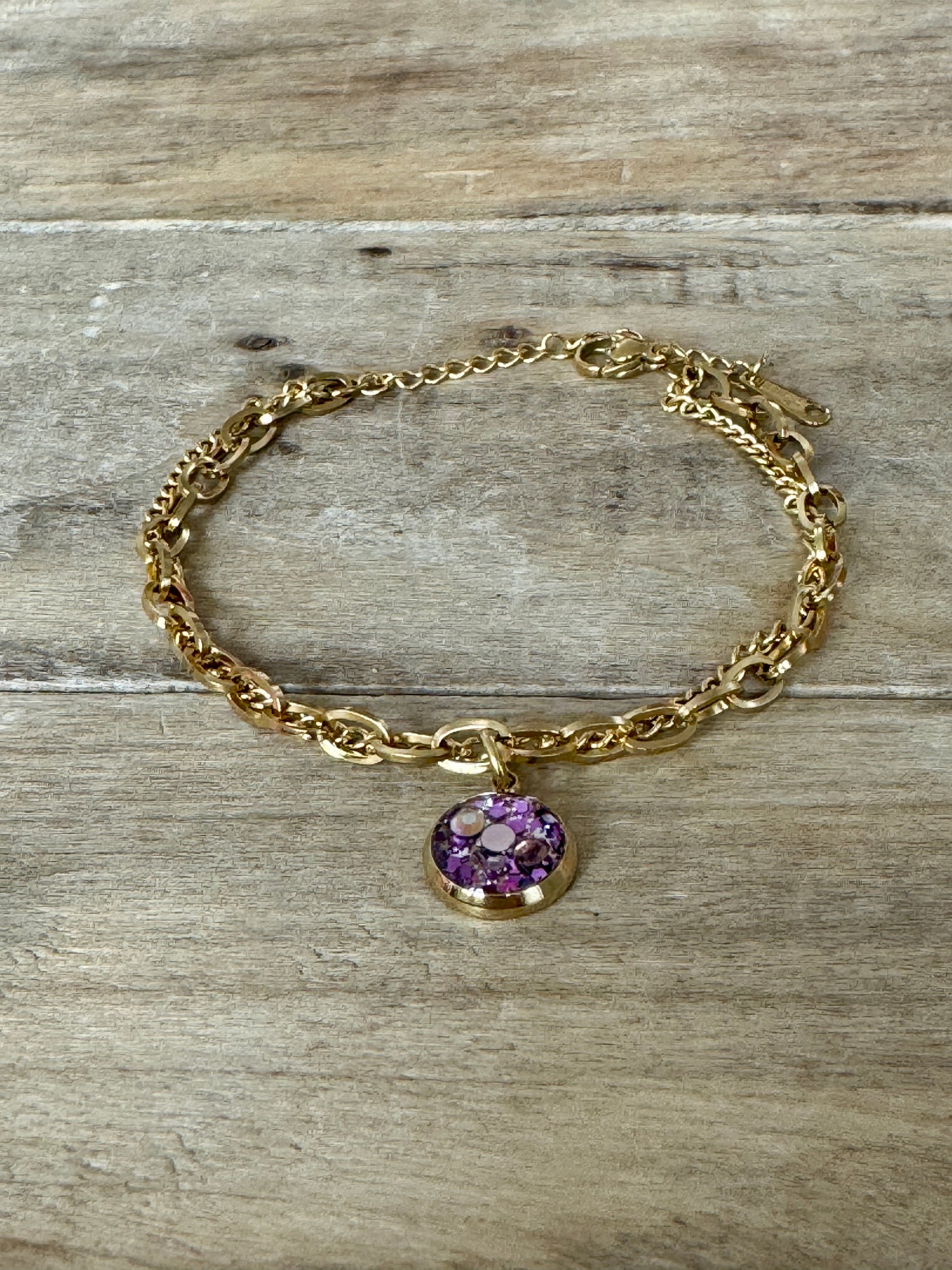 Bracelet doré HANNAH Kilos émotionnels