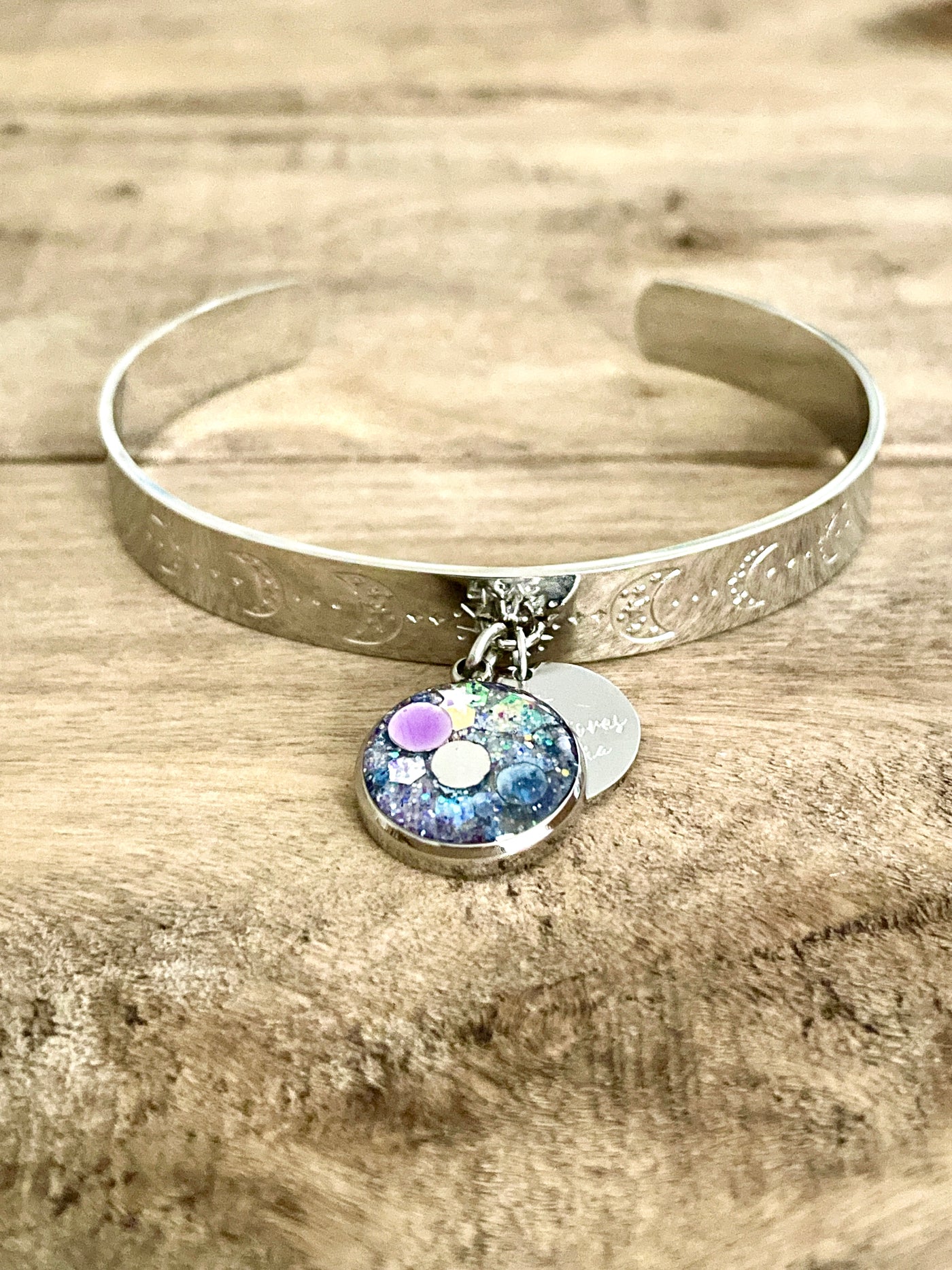 Bracelet TSUKI argenté Amour de Soi