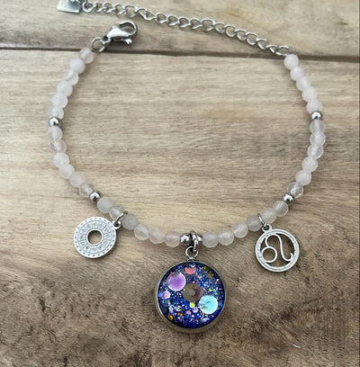 Bracelet argenté ASTRO soin surprise