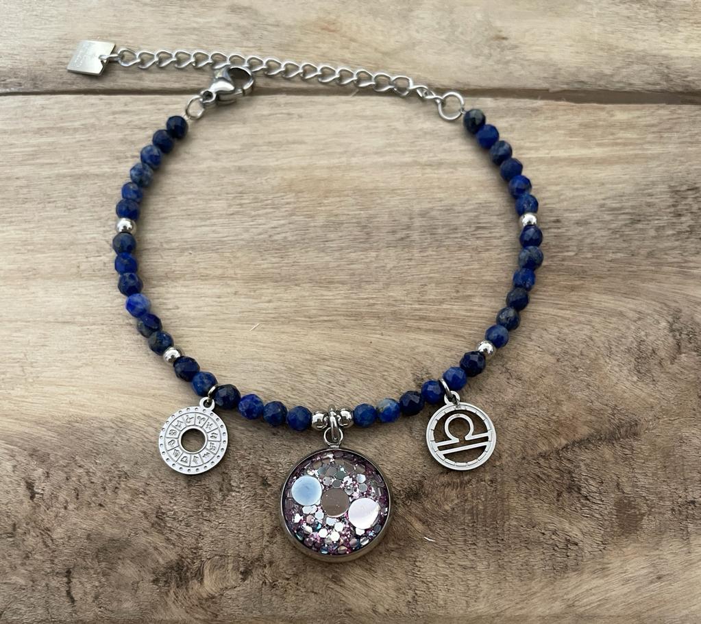 Bracelet argenté ASTRO soin surprise