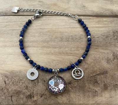 Bracelet argenté ASTRO soin surprise