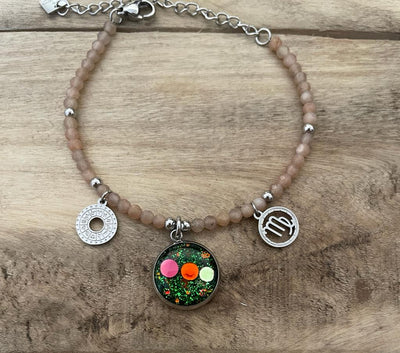 Bracelet argenté ASTRO soin surprise