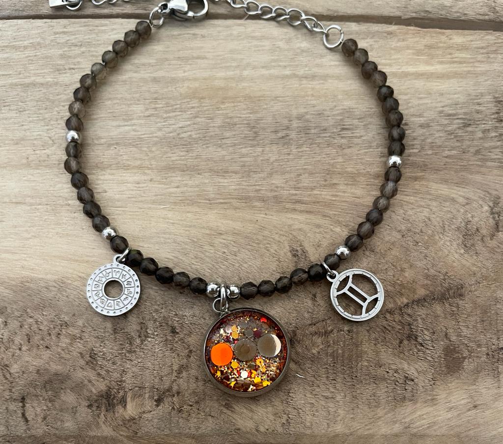 Bracelet argenté ASTRO soin surprise