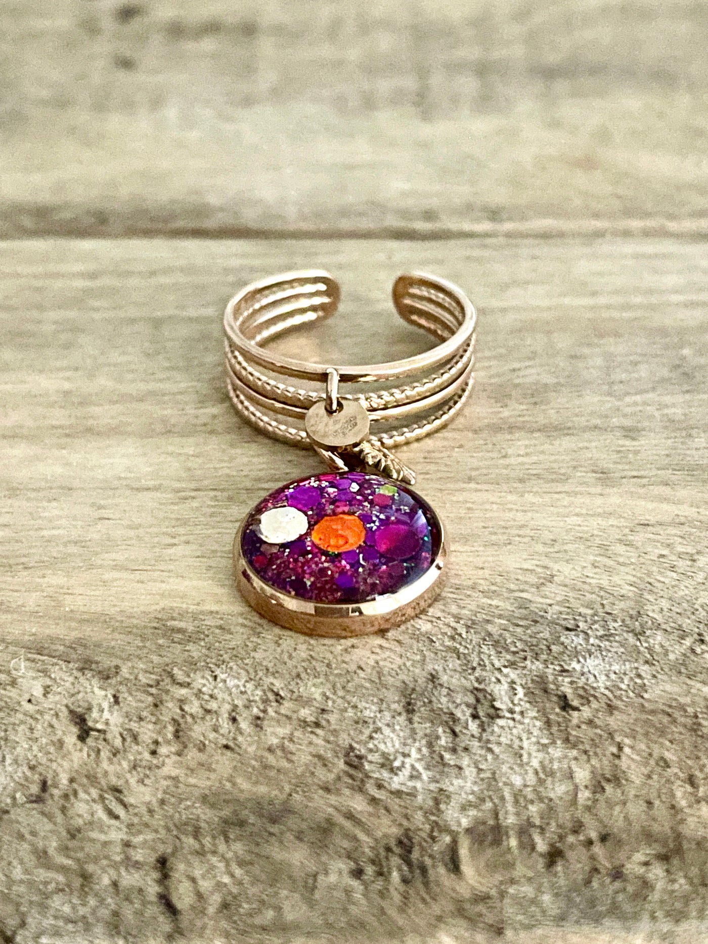 STELLA rose gold ring Sacral chakra reset