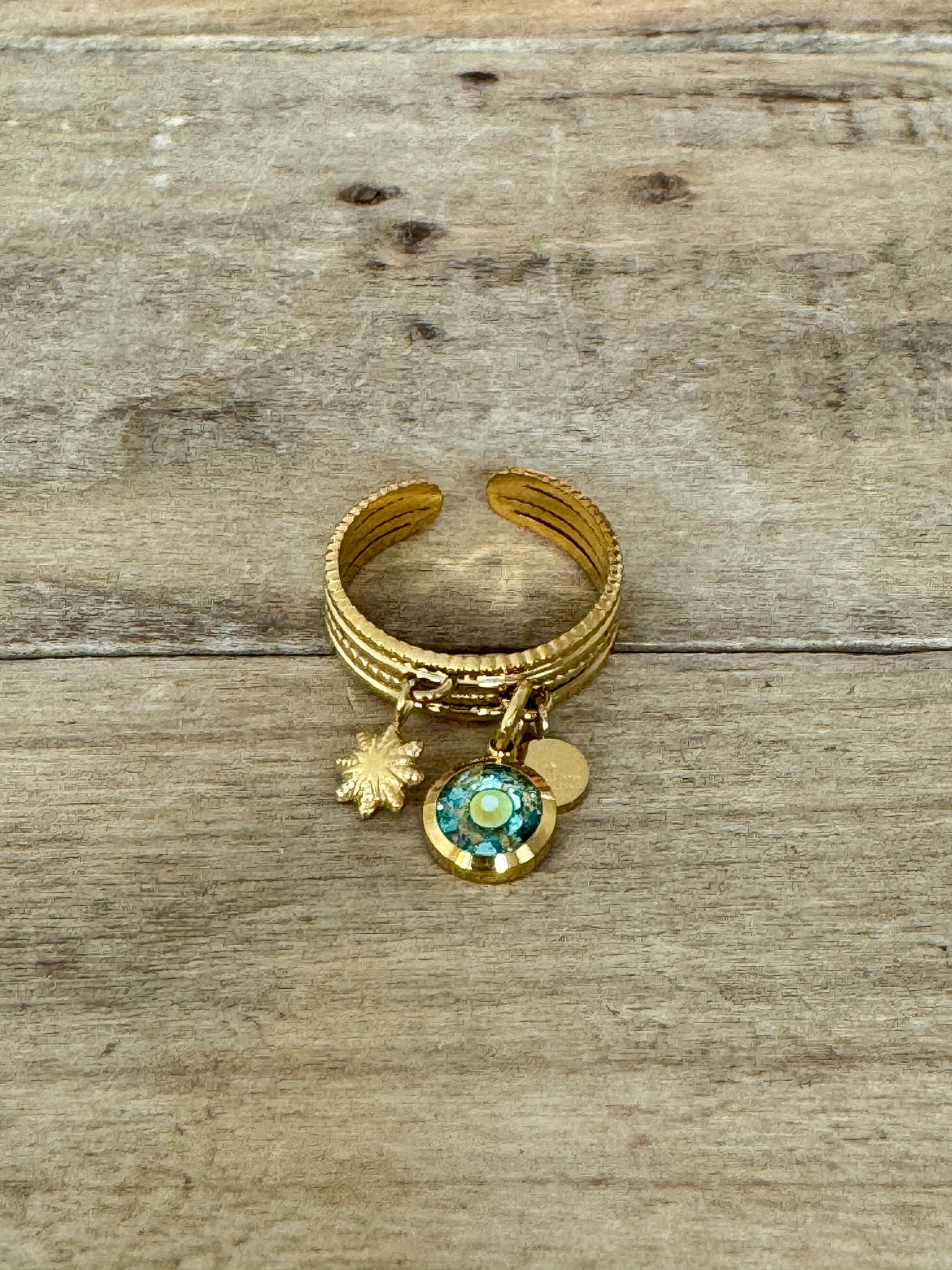 Bague doré STELLA Blessure d'Abandon