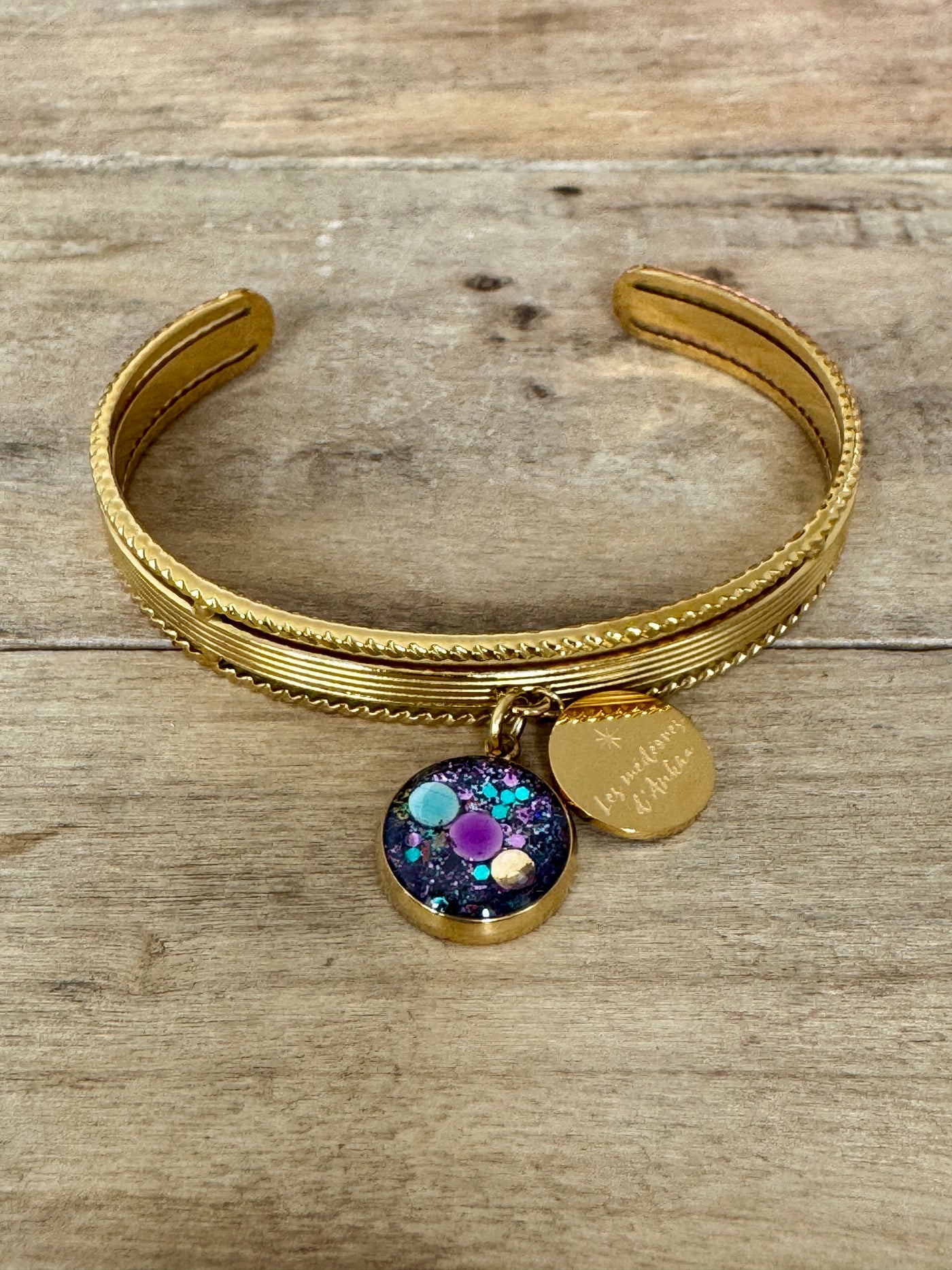 Bracelet doré ALMA Amour de soi