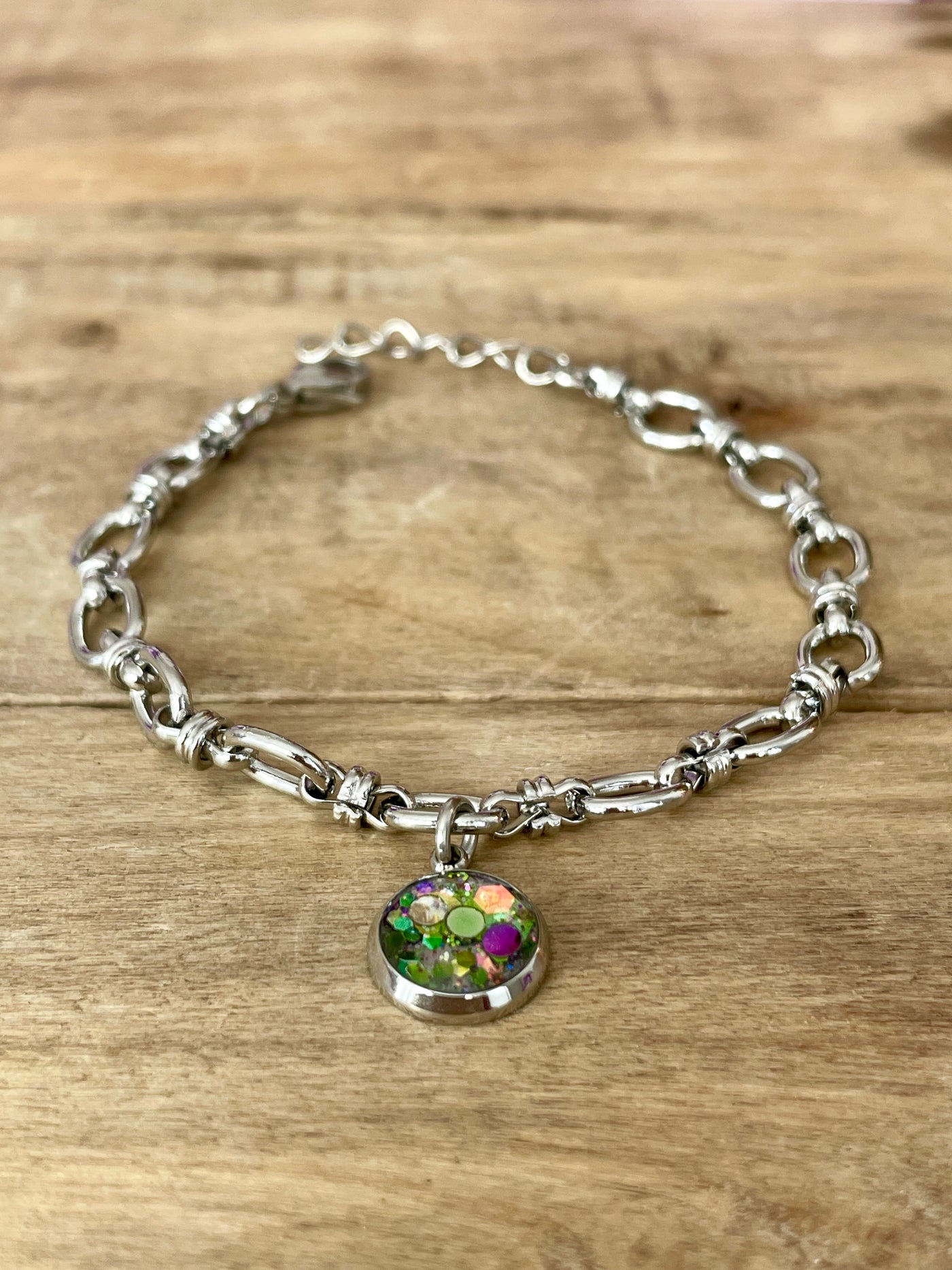 Bracelet argenté VIENNE Amour de soi