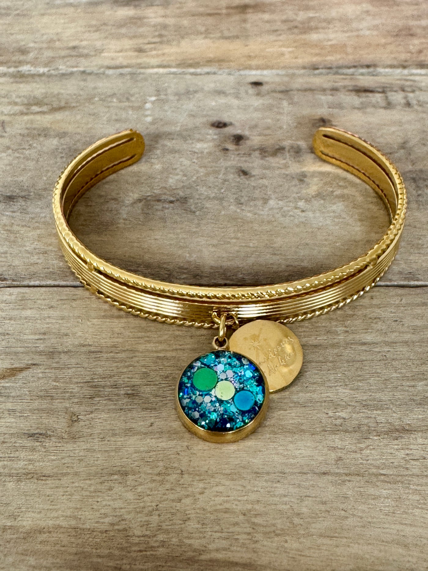 Bracelet doré ALMA Apaisement des émotions