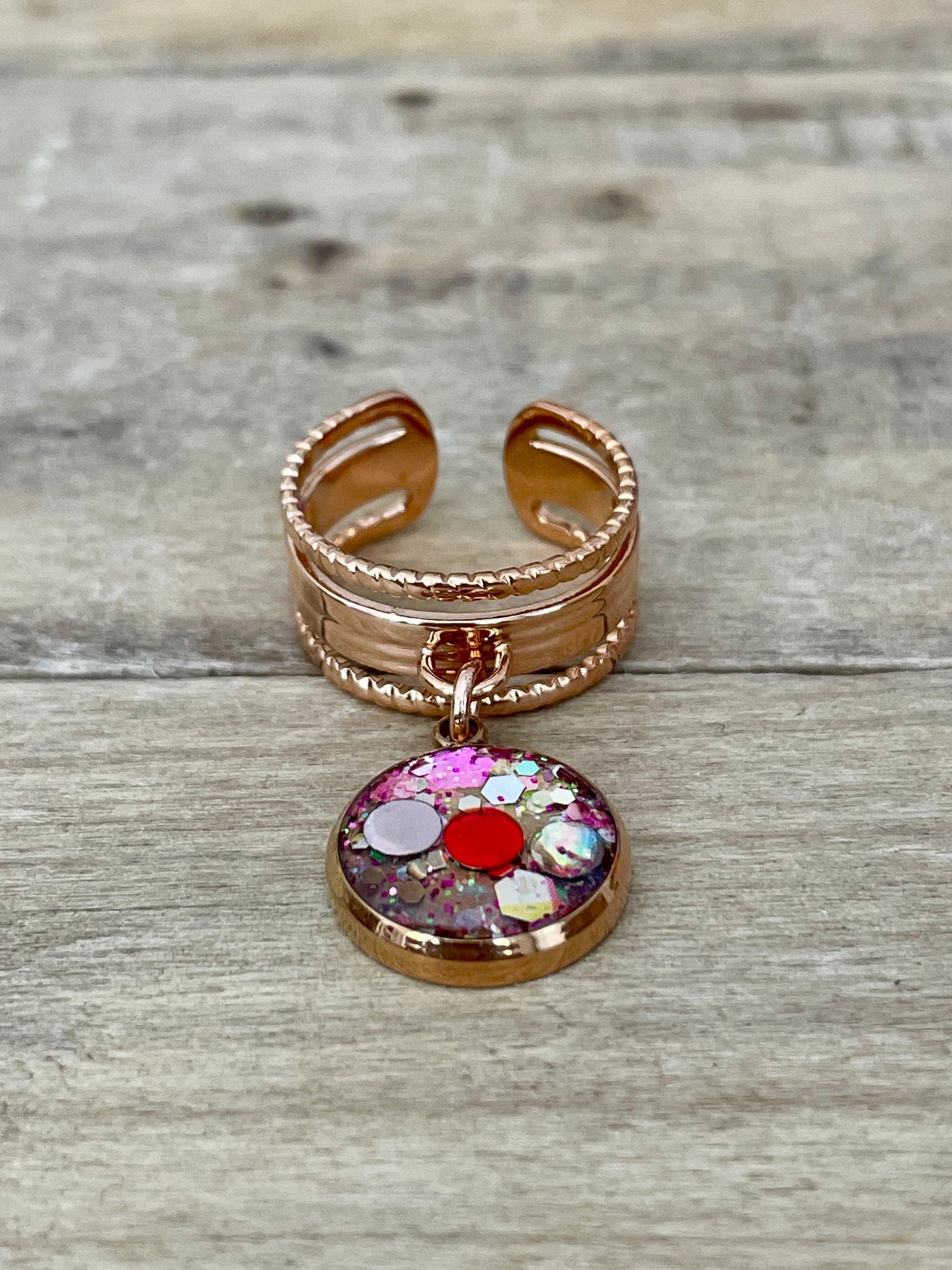 Bague or rose ALMA Auto-sabotage