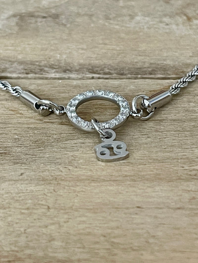 Bracelet argenté AURORA Crise émotionnelle