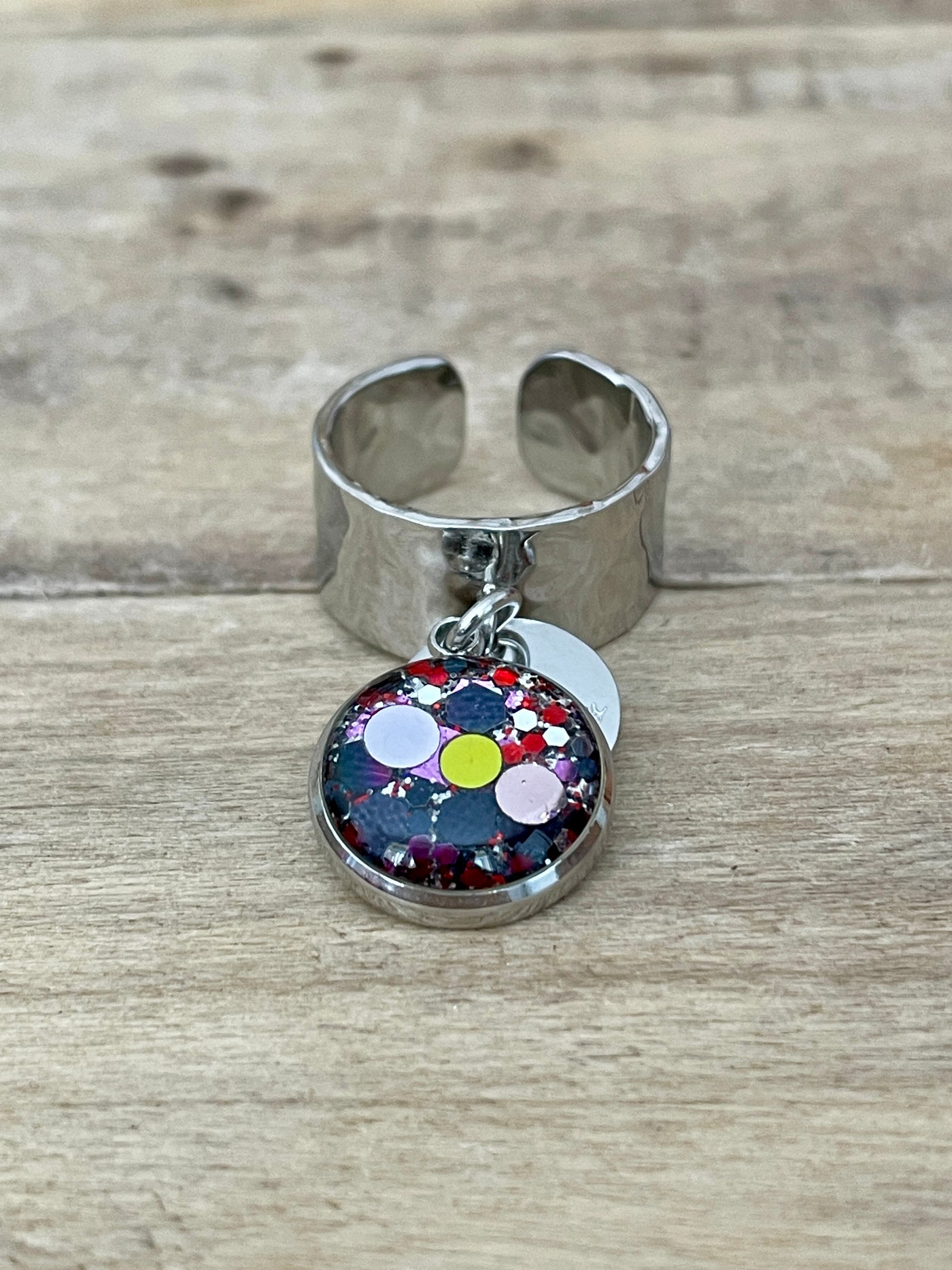Bague argenté GEORGIA Choc émotionnel