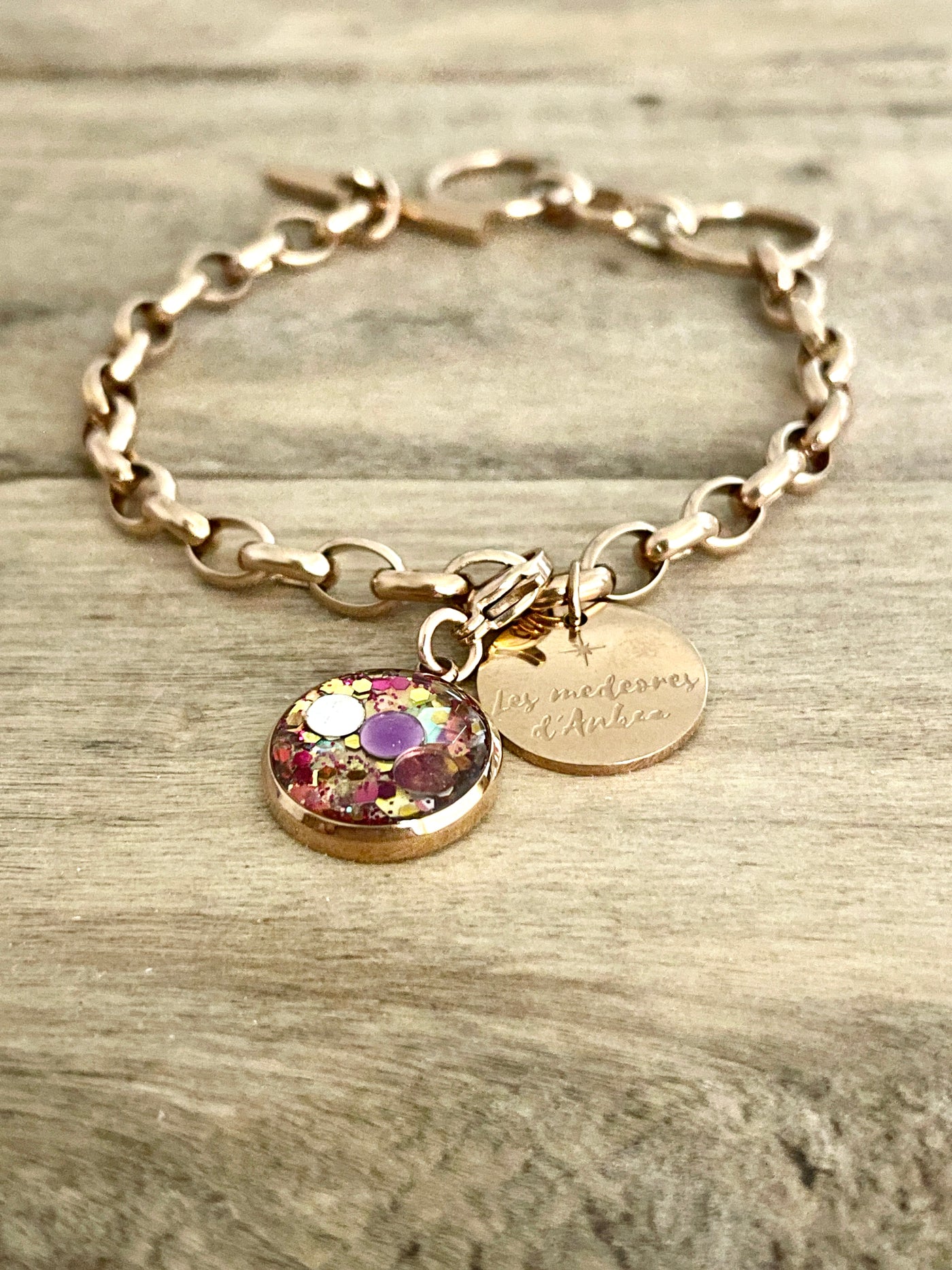 Medeore rose gold CONSCIOUSNESS charm (charm sold alone)