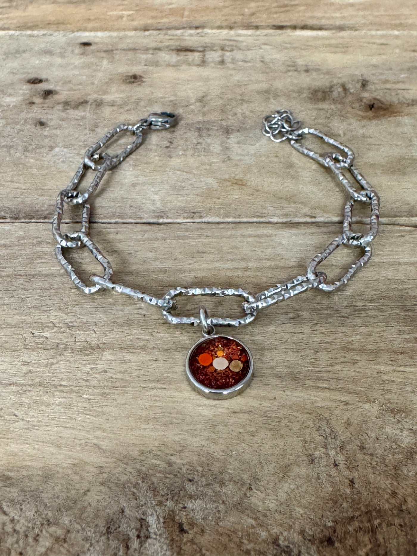 Bracelet argenté PALMA PUMPKIN FALL Crise émotionnelle