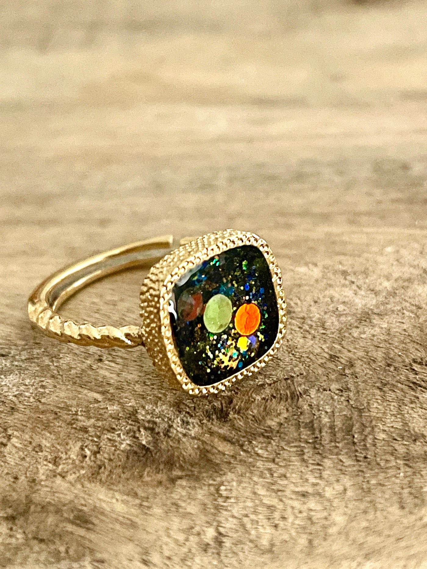 Bague doré MONROE Vies antérieures
