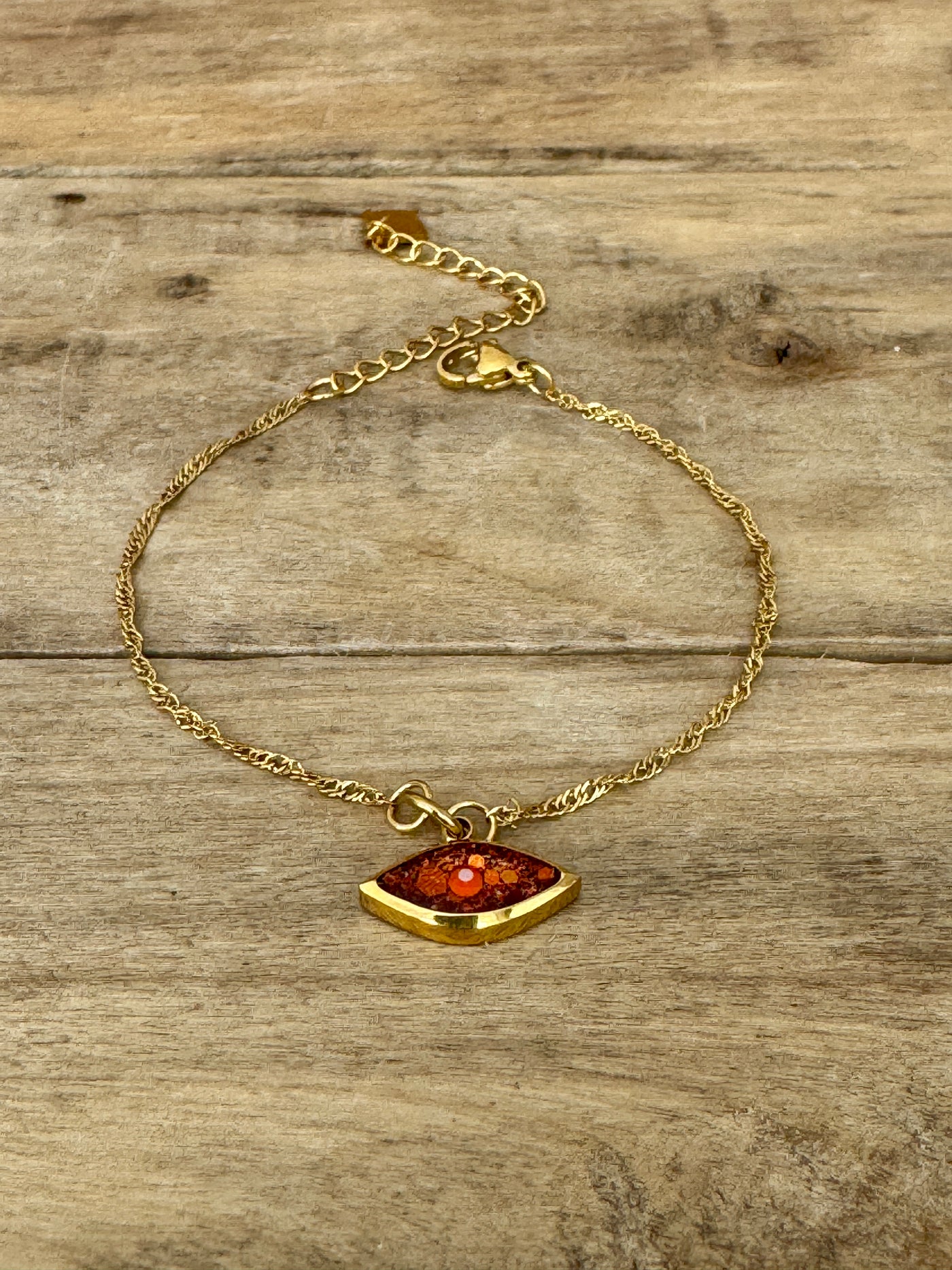 Bracelet doré NAÏA PUMPKIN FALL Enfant intérieur