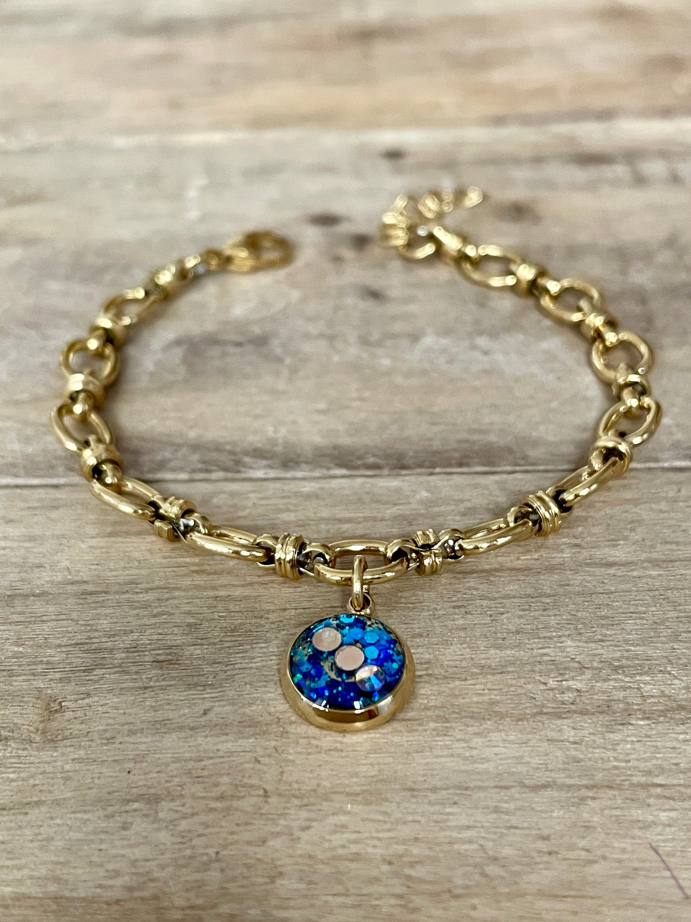 Bracelet doré VIENNE Enfant intérieur