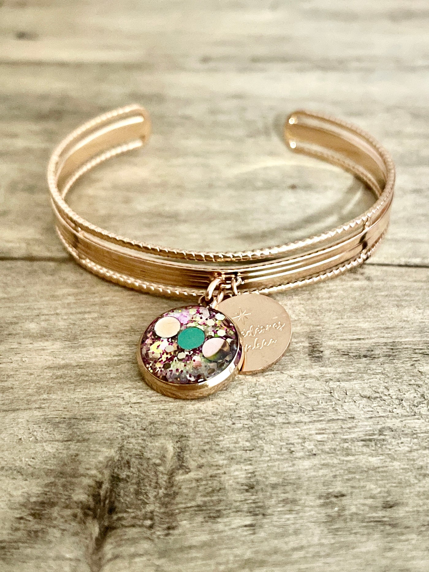 ALMA Ocean rose gold bracelet