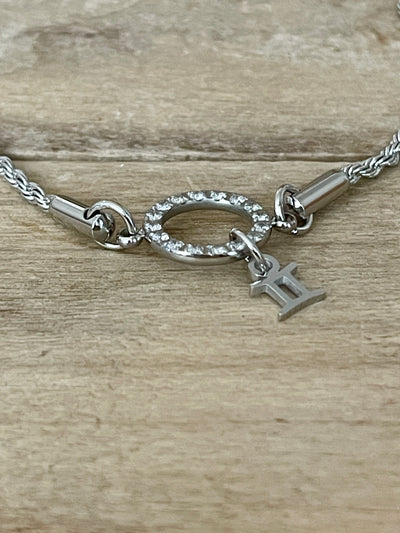 Bracelet argenté AURORA Canalisation & Intuitions