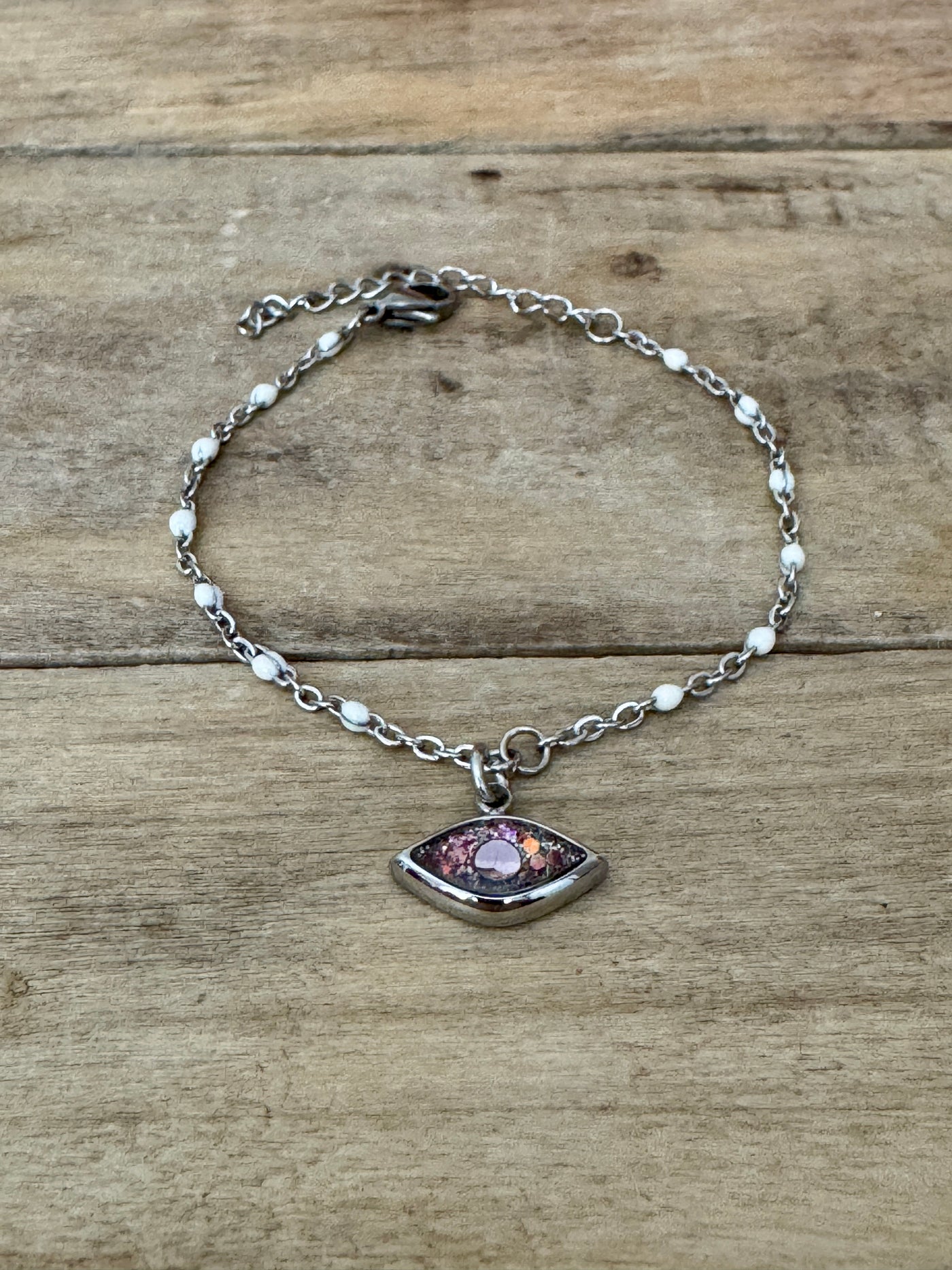 Bracelet SANTA-FÉ argenté ADO Chakra gorge