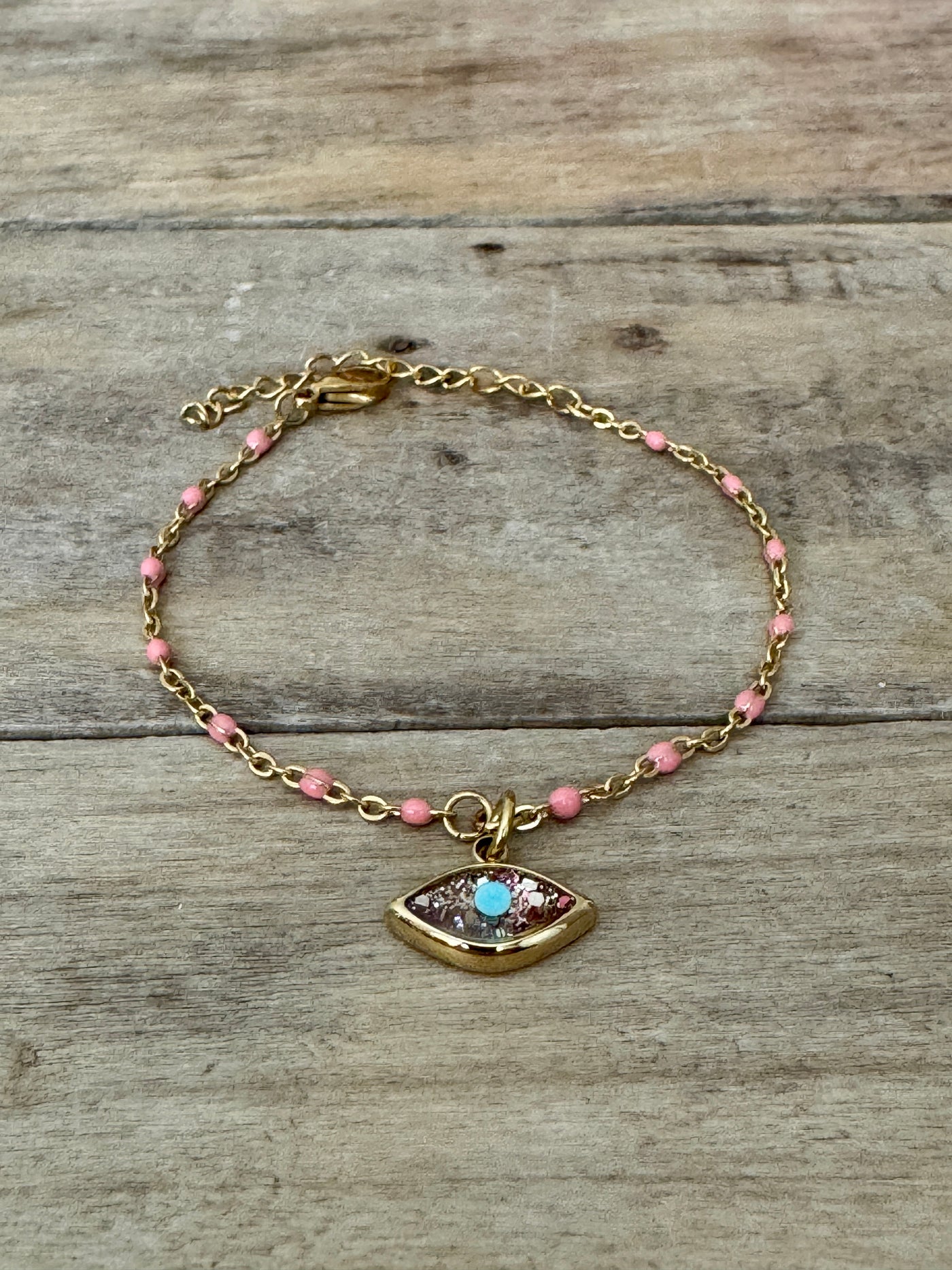 Bracelet SANTA-FÉ doré ADO Chakra gorge