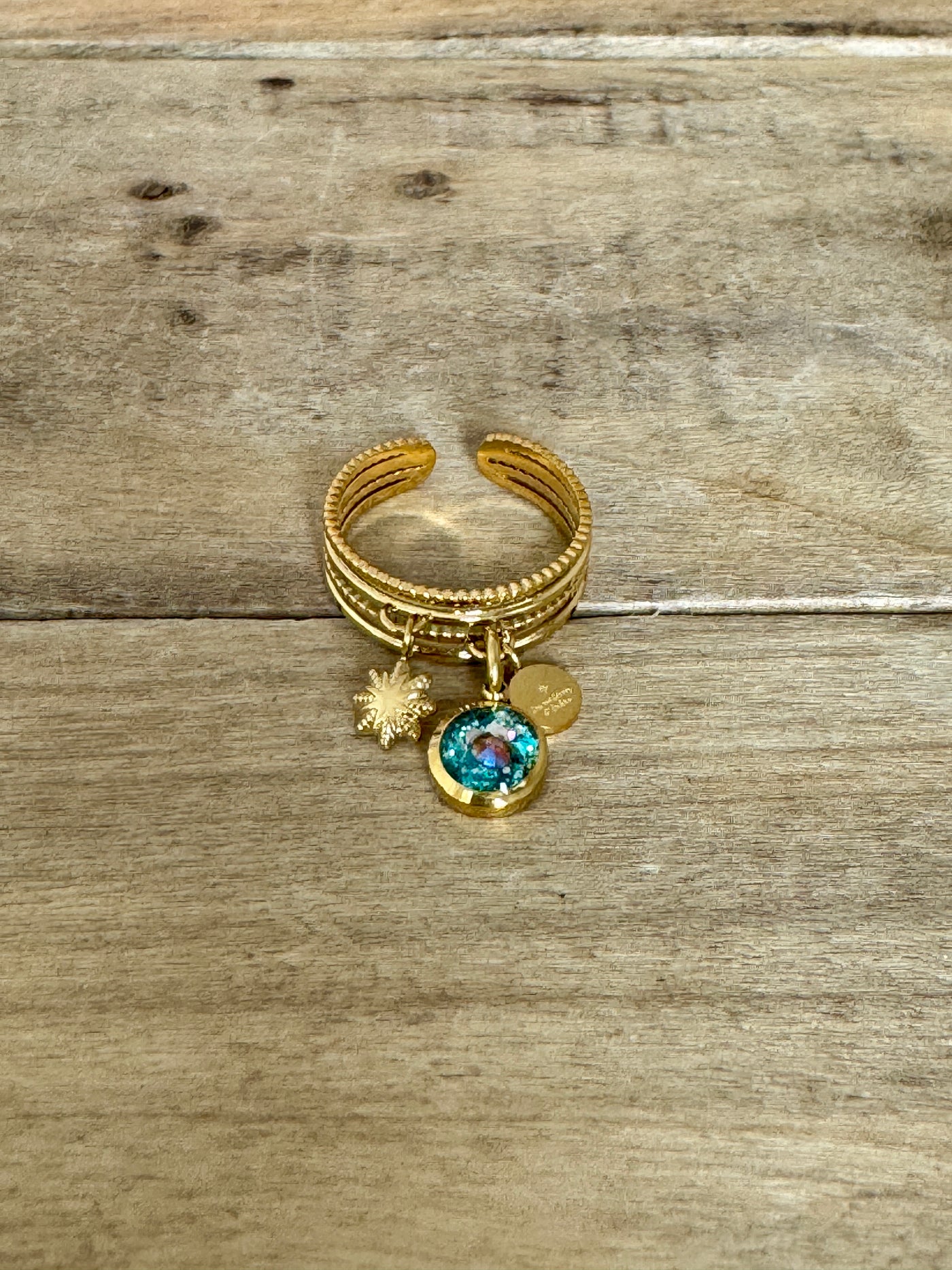 Bague doré STELLA Lignée familiale