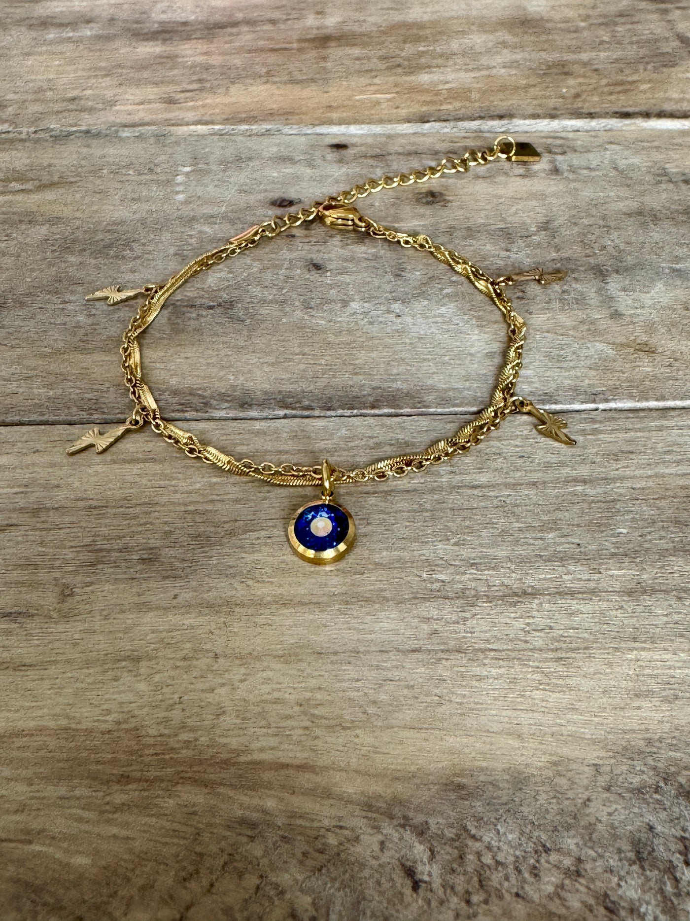 Bracelet doré ECLAIR Lâcher prise