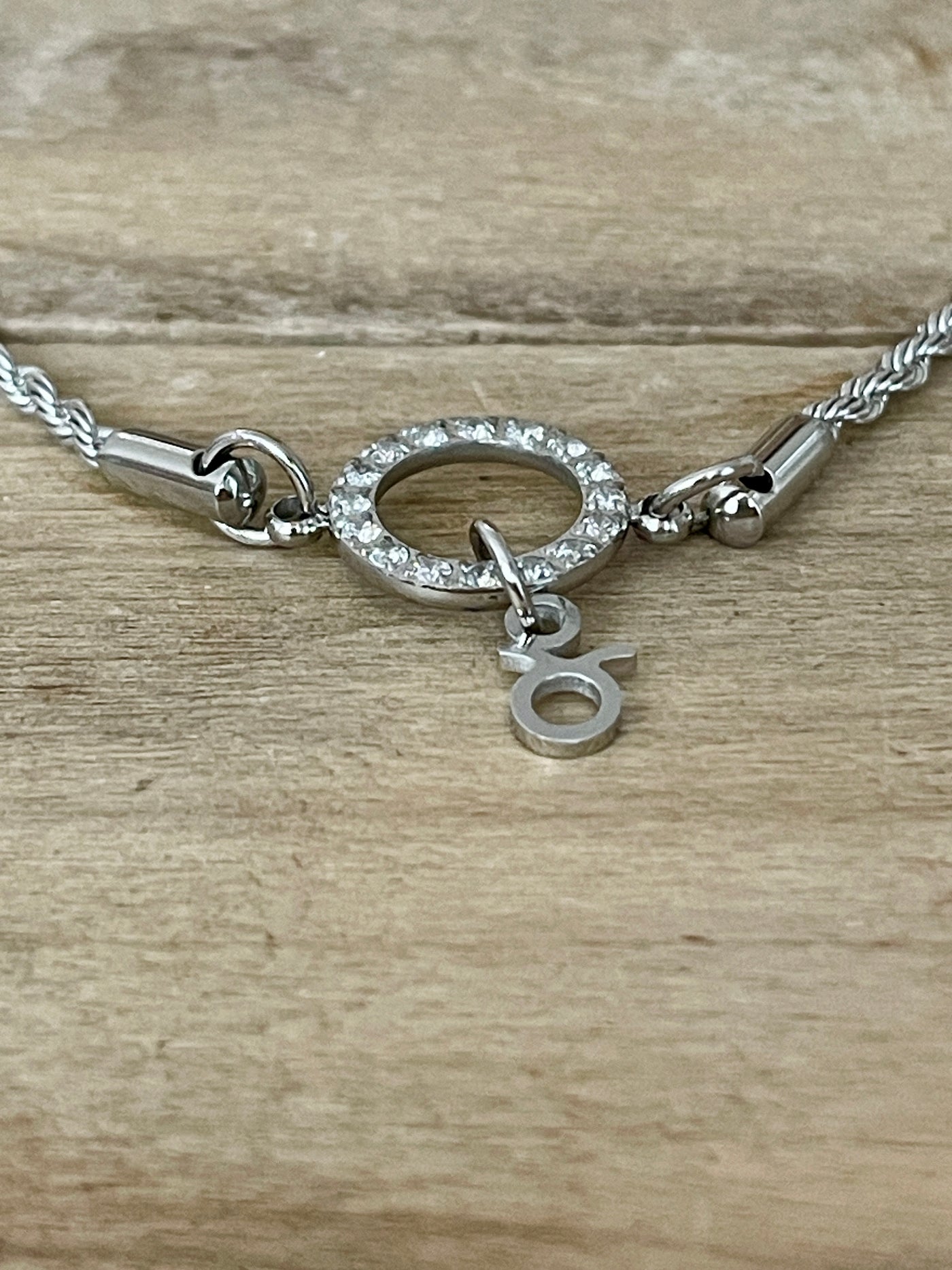 Bracelet argenté AURORA Crise émotionnelle