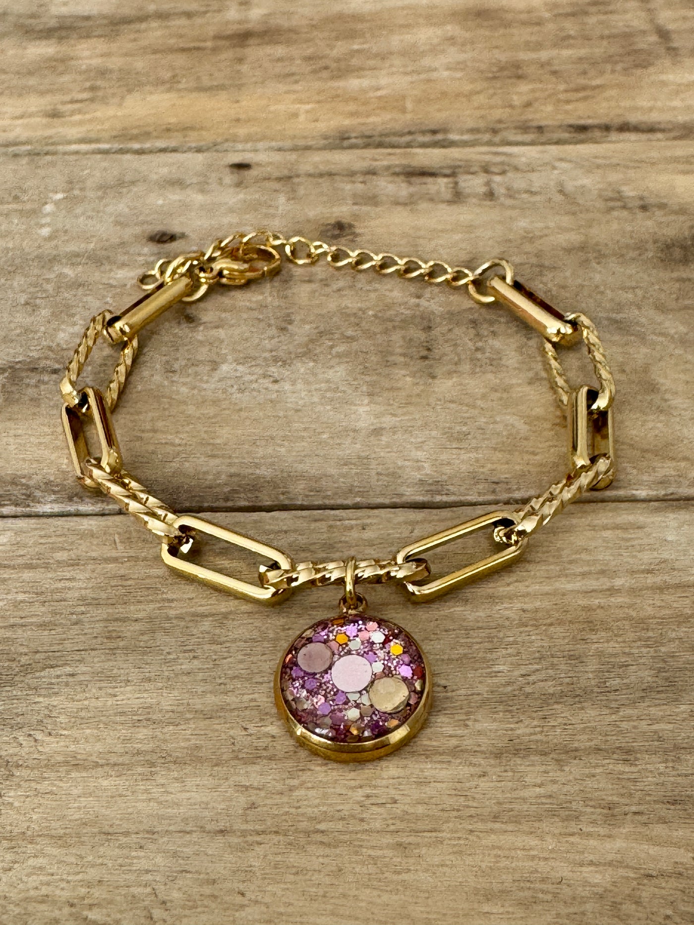 Bracelet doré GRÂCE Vies antérieures