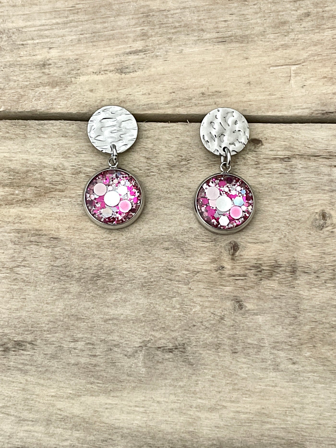 Silver earrings MILAN Anxieties and fears