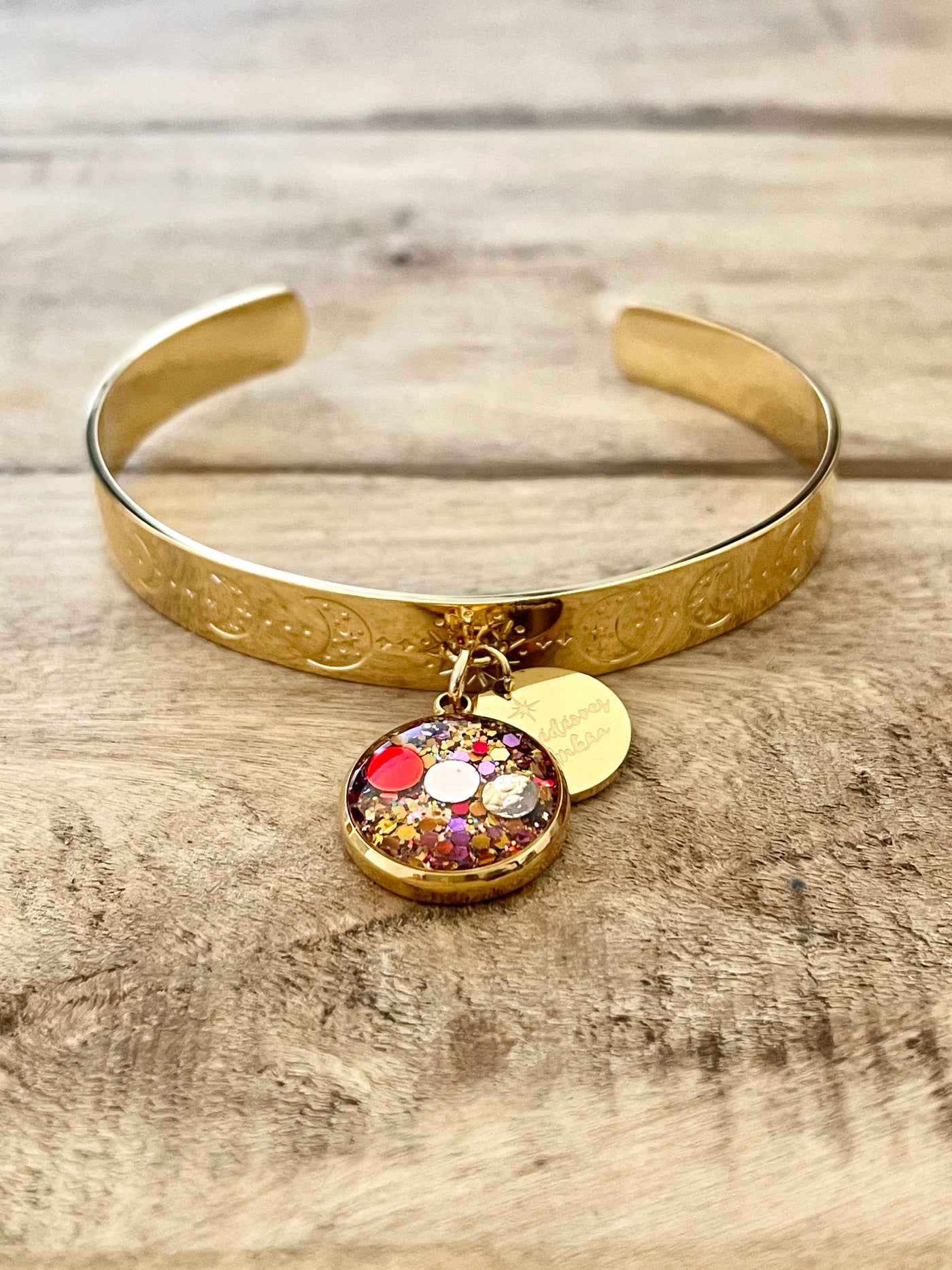 Bracelet doré TSUKI Chakra sacré
