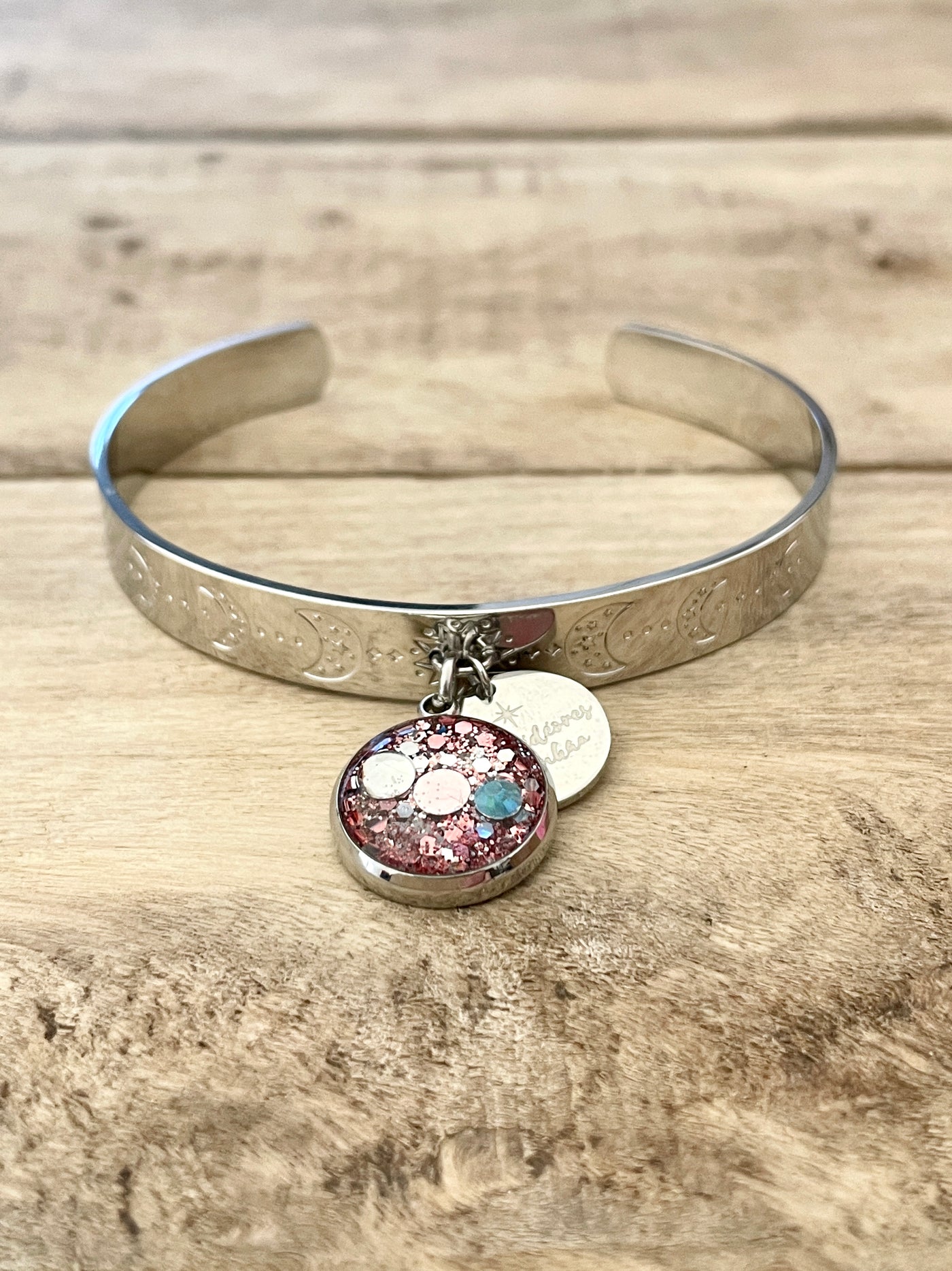 TSUKI silver bracelet Fed up